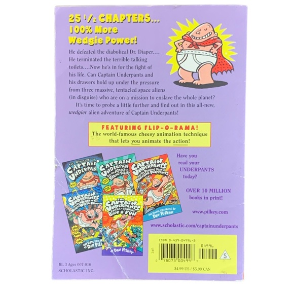 Captain Underpants and the Invasion of the Incredibly Naughty Cafeteria Ladies - Picture 7 of 8